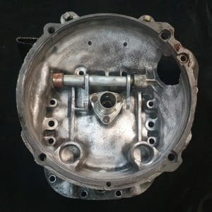 Complete reconditioned VW T3 T25 Petrol Bell housing with extra reinforcement, and HD clutch fork 091 301 071.
