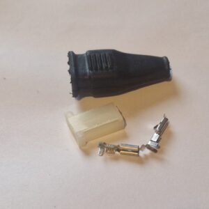 Electrical Connector 2.8mm 2 Pin with Terminals and Boot equivalent to VW No 443 906 231