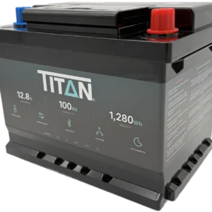 TITAN® 12V 100Ah Lithium Leisure Battery (DIN 027)